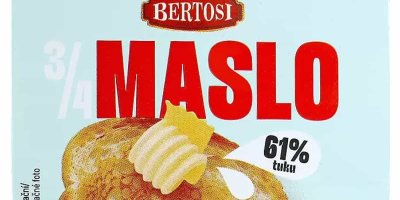 Grafika obalu másla Bertosi