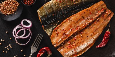 Uzený filet z makrely