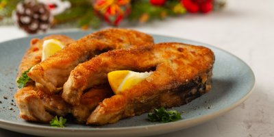 Smažené kapří podkovy