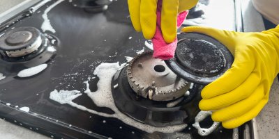 Čištění sporáku