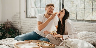 Betty Urban se svým manželem