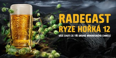 Pivo Radegast Ryze hořká 12