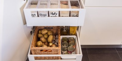 Organizéry v kuchyni od Jitky z Uspořádej to