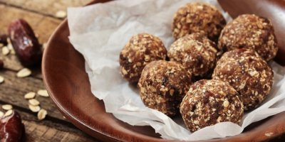 Nepečené kuličky z ovesných vloček