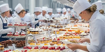 Cukráři připravují dezerty