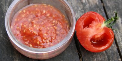 Získávání semen z rajčete