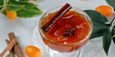 Džem z kumkvatu ve skleničce