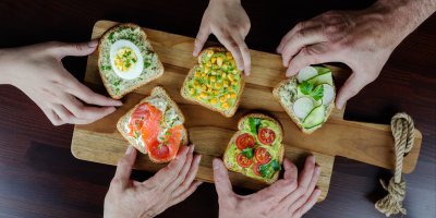 Různé pomazánky na chleba 