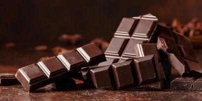Nalámaná tabulka čokolády