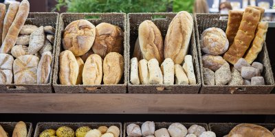 Pečivo v košících