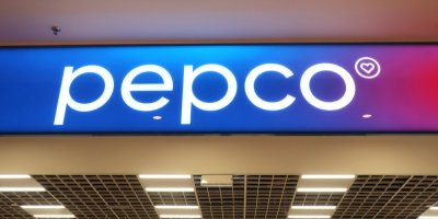 Nápis prodejny Pepco