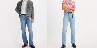 Muž a žena v džínách