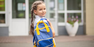 Prvňačka s batůžkem