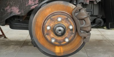 Rezavé části podvozku