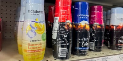 Nabídka příchutí SodaStream