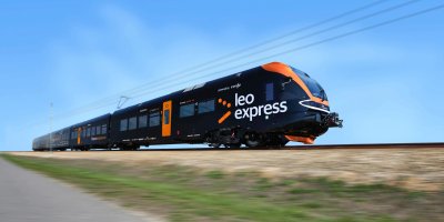 Vlaková souprava společnosti Leo Express