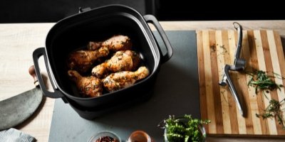 Dozlatova upečená kuřecí stehna