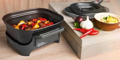 Pečenka naplněná špízy