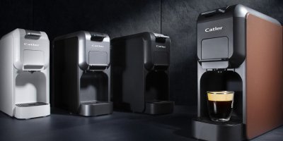 Kávovar Catler Porto na různé druhy kapslí i mletou kávu