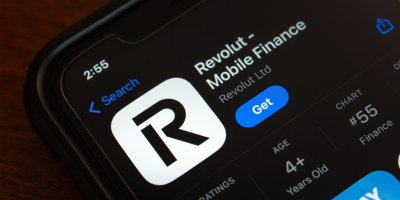 Aplikace Revolut v telefonu