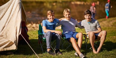3 kluci na táboře