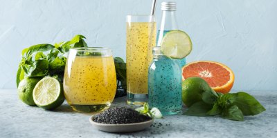 Semínka v nápojích