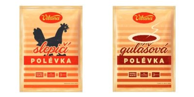 Instantní polévky Vitana