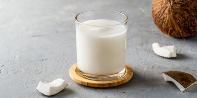 Kokosové mléko ve skleničce