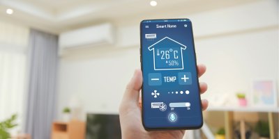 Ovládání klimatizace přes mobilní aplikaci