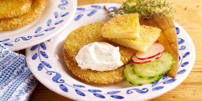 Smažené kedlubnové řízečky