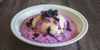 Borůvkové knedlíky