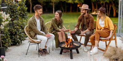 Menší přenosná ohniště se snáze převáží na chalupy, zahradní oslavy i do kempů