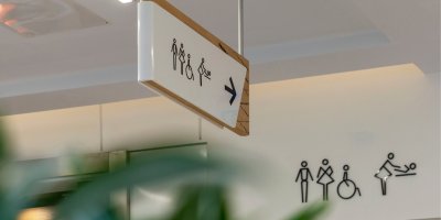 Ikony odkazující na WC