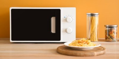 Mikrovlnná trouba a těstoviny 