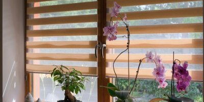 Okno s roletami den/noc