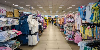 Interiér obchodu Pepco