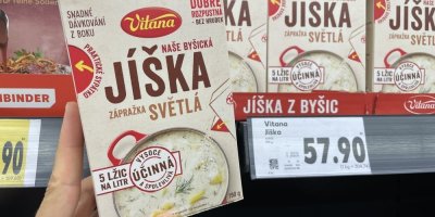 Balení jíšky v obchodě