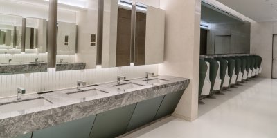 Toalety v nákupním centru