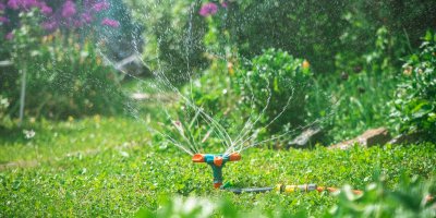 Zalévání zahrady