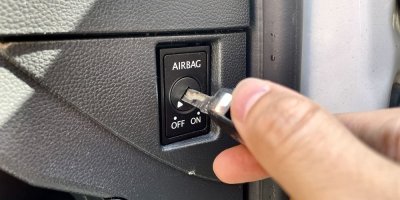 Přepínání airbagu