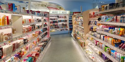 Interiér drogerie