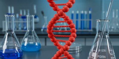 Chemická laboratoř a koncept PDRN