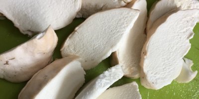 Nakrájená pýchavka obrovská