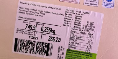 Etiketa masného výrobku