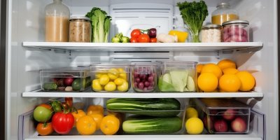 Ovoce a zelenina v lednici