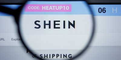 Webová stránka SHEIN