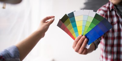 Vybírání barev ze vzorníku