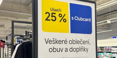 V Tescu právě probíhá sleva 25 % na značku F&F s Clubcard