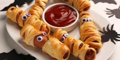 Halloweenské párky