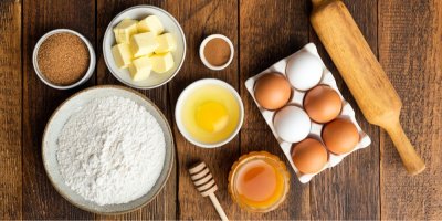Suroviny na pečení cukroví